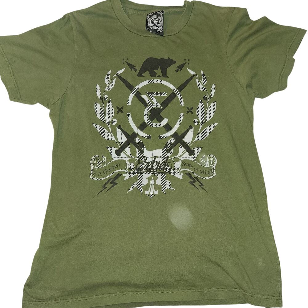 Ezekiel Vintage green men's t-shirt.